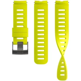 Suunto 22 mm Dive 1 Silicone óraszíj Lemon Yellow