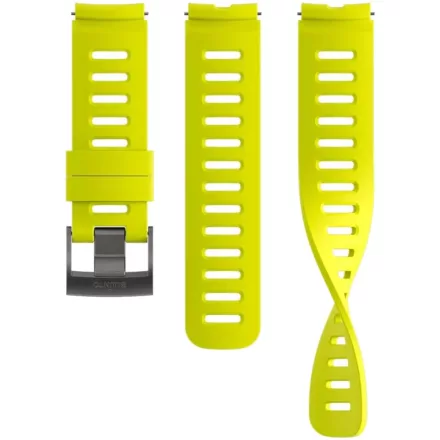 Suunto 22 mm Dive 1 Silicone óraszíj Lemon Yellow