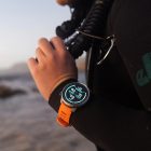 Suunto 22 mm Dive 1 Silicone óraszíj Tangerine