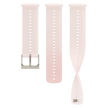 Suunto 22 mm Athletic 6 szilikon óraszíj Powder pink S+M