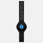 Suunto 22 mm Athletic 7 Loop Black textil óraszíj S/M+M/L