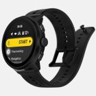 Suunto Run All Black GPS futóóra szilikon szíjjal