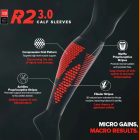 Compressport R2 3.0 kompressziós szár