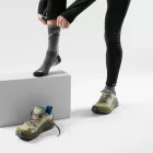 Smartwool Run Zero Cushion Mid-Crew Pattern Socks futózokni