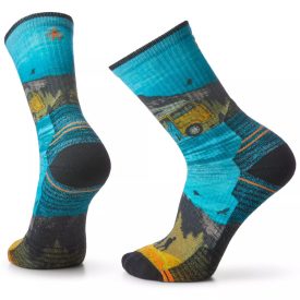   Smartwool Hike Light Cushion Great Excursion Print Crew unisex túrazokni