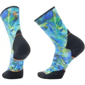   Smartwool Trail Run Targeted Cushion Reflections Print Crew Socks futózokni