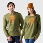Smartwool Geometric Bear unisex gyapjú hosszú ujjú póló