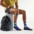 Smartwool Hike Targeted Cushion Myth Print Crew Socks túrazokni