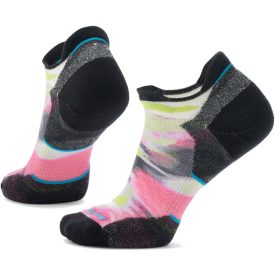  Smartwool W Run Targeted Cushion Brushed print Low Ankle socks női futózokni