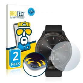  Brotect Flex Full Cover kijelzővédő fólia Garmin Vivomove 3 órához, 2 db