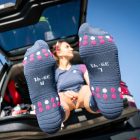 Compressport Pro Racing Socks V4.0 Run High Cut futózokni