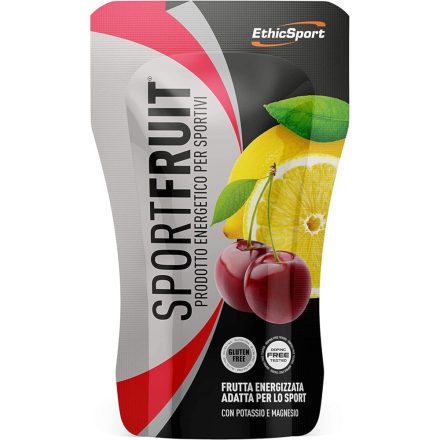 EthicSport Sport Fruit laktóz- és gluténmentes gyümölcs alapú energia-étel citrom-cseresznye íz